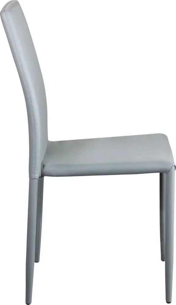 GLOOM - sedia da pranzo moderna Grigio chiaro Milani Home