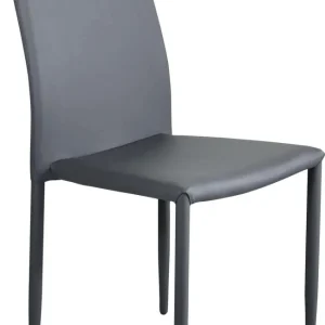 GLOOM - sedia da pranzo moderna Grigio scuro Milani Home