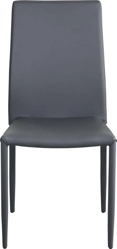 GLOOM - sedia da pranzo moderna Grigio scuro Milani Home