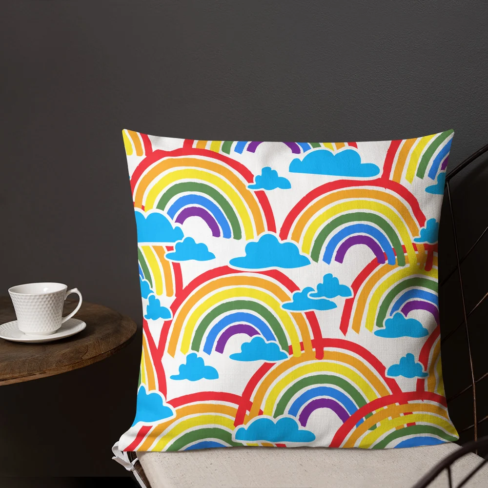 Cuscino Premium per Divano Arcobaleno Gorilla Gesund