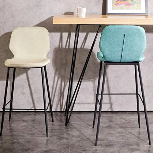 Sgabelli sgabelli cucina sgabelli per cucina Sgabello Bar Moderna Sgabelli Retro Semplice Bar Torna Sgabello Staffa Metall...