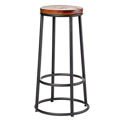 Sgabelli sgabelli cucina sgabelli per cucina Retro Sgabello metallo controtelaio Bar Chair Cucina Colazione Sedie da pranz...