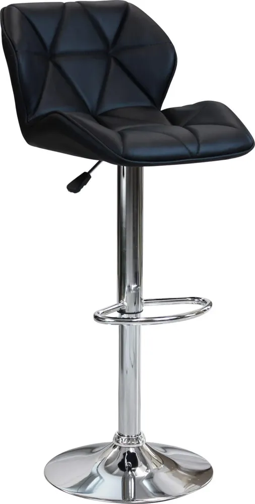 GRIFF - set di 2 sgabelli alti metallo Nero Milani Home