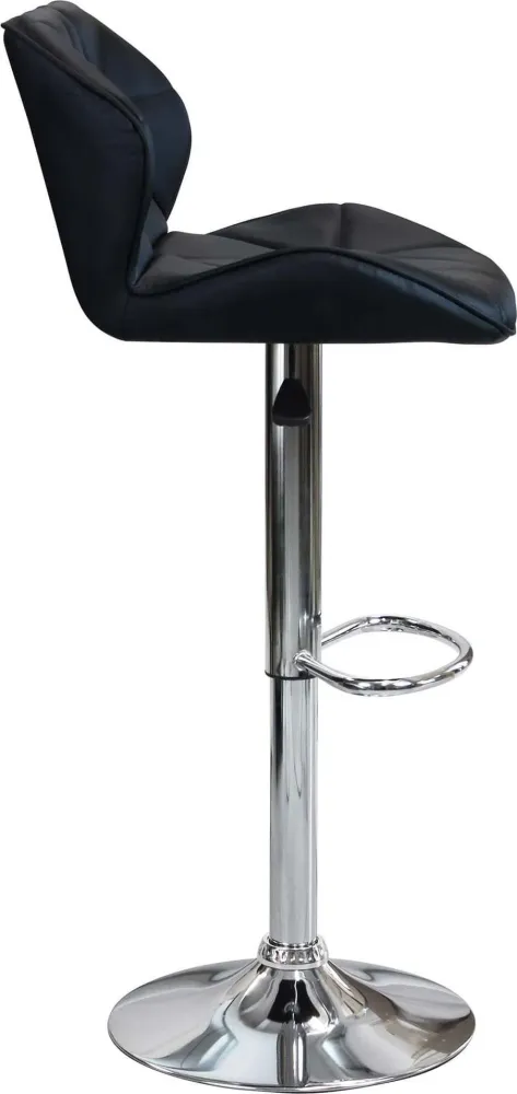 GRIFF - sgabello moderno da bar e sala da pranzo Nero Milani Home
