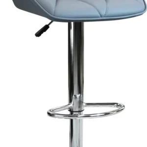 GRIFF - sgabello moderno da bar e sala da pranzo Grigio Milani Home