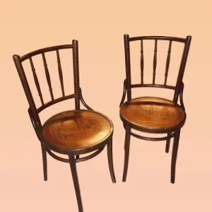 Gruppo di 4 sedie Thonet