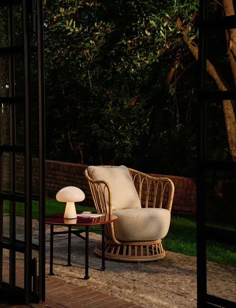 Grace lounge chair, outdoor GUBI
