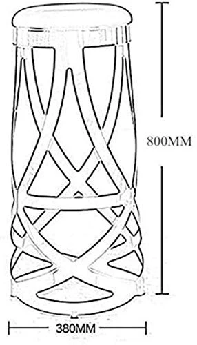 GUOJINE Sgabelli da Bar Bar Stool Colazione Sgabello Alto Sgabello Bar Stool Bar Stool High Bar Chair Cafe Sedile