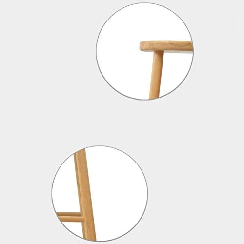 GUOJINE Sgabelli da Bar Colazione Kitchen Bancone Sgabelli Set di 2 Pezzi MDF Seat Seat Bar Sedie Gambe Legno Alti sgabelli