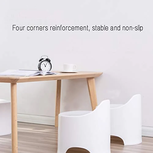 H-M-Shelf Casa Bagno Sgabello Antiscivolo Sgabello da Bagno Sgabello da Bagno Piccola Panca Soggiorno Sgabello Basso Sgabe...