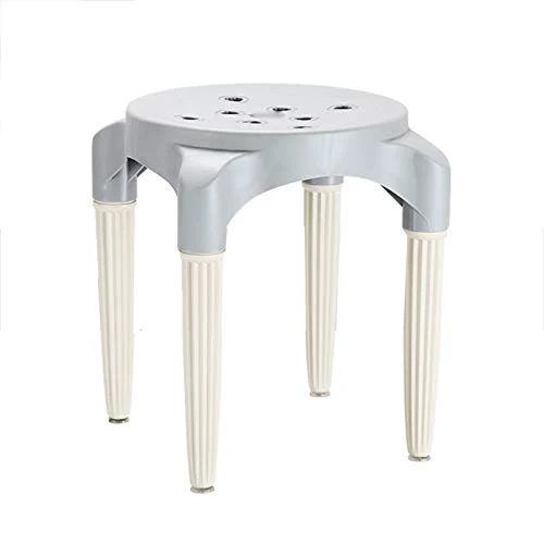 H-M-Shelf Sgabello di plastica Sgabello per la casa Sgabello per la casa Sgabello da Bagno Sgabello Antiscivolo Soggiorno...