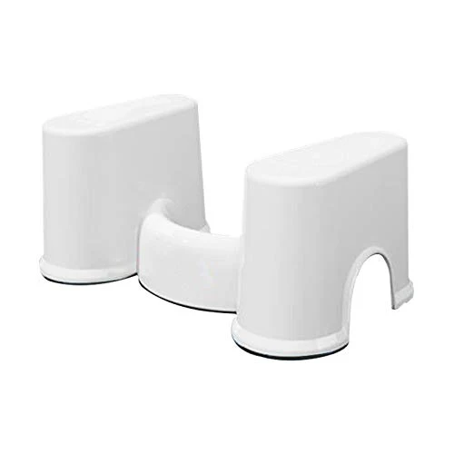 Sgabello da Banco per Toilette Sgabello Sgabello Anti-Pattinaggio Anti-Pattinaggio Bagno Seduto sul Dispositivo Ausiliario...