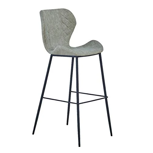 H-M-stool Sgabello da Bar Sgabello da Bar Ferro Battuto Sgabello da Bar Moderno Minimalista Schenatrici Alta Sgabello Sgab...