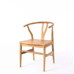 Sedia sospensione Bunaken legno massello di teak halo