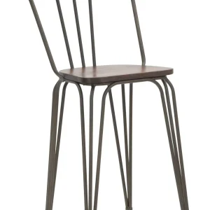 HARLEM 54x45x102 Set di sedia 2 parti (altezza del sedile CM 61)