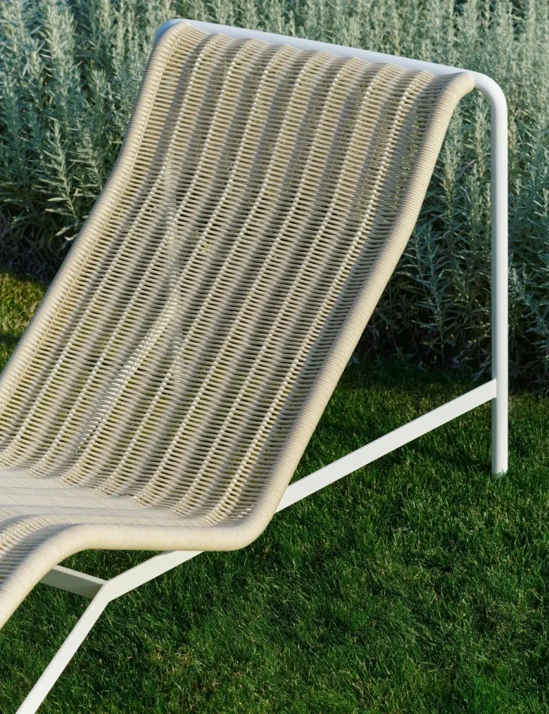 Palissade Cord chaise longue HAY