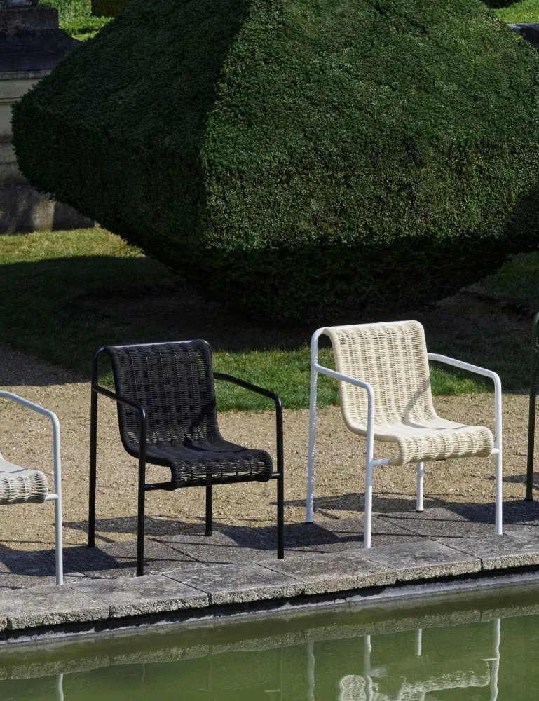 Palissade Cord dining armchair HAY