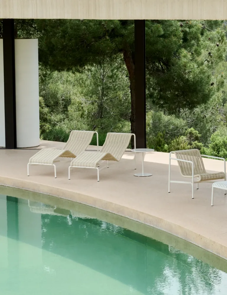 Palissade Cord lounge chair low HAY