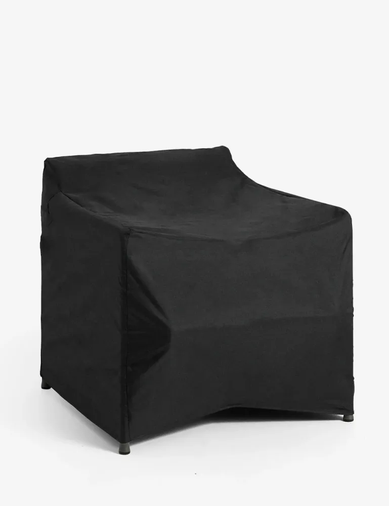 poltrona bassa con rivestimento palissade HAY