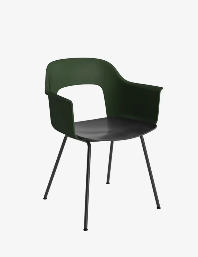 poltrona layout 212 rovere nero/nero HAY