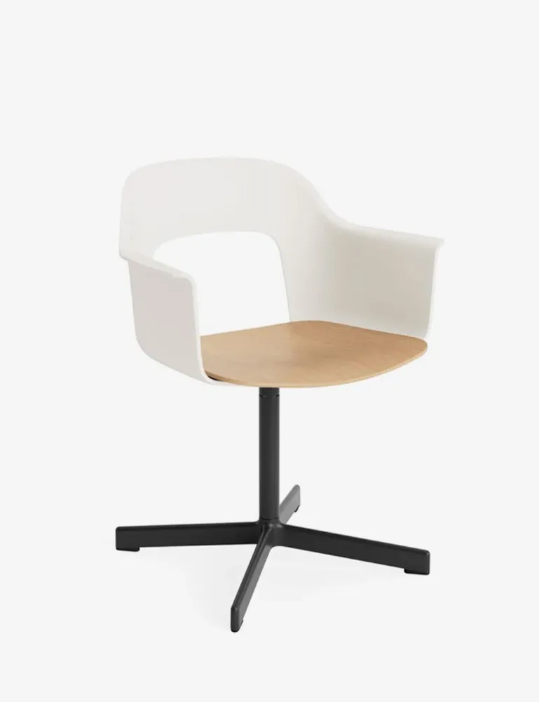poltrona layout 232 nero/rovere HAY