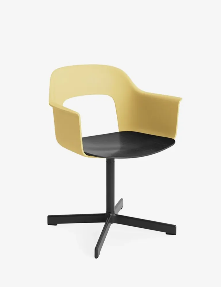 poltrona layout 232 nero/rovere nero HAY