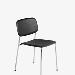 sedia con bordo morbido 40 cromata HAY