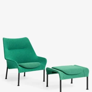 set poltrona lounge o2/pouf o2 HAY