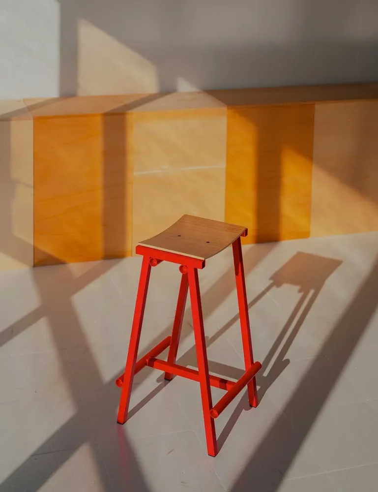 Taburete 8 bar stool H65 HAY