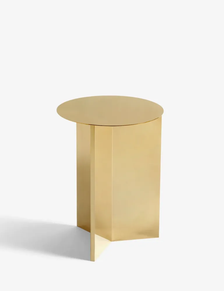 Tavolo Slit brass plated Ø35 HAY