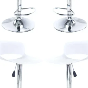HECTOR - set di 4 sgabelli Bianco Milani Home