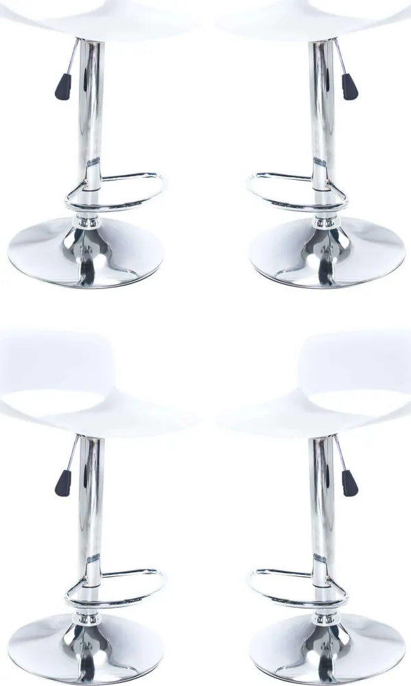 HECTOR - set di 4 sgabelli Bianco Milani Home