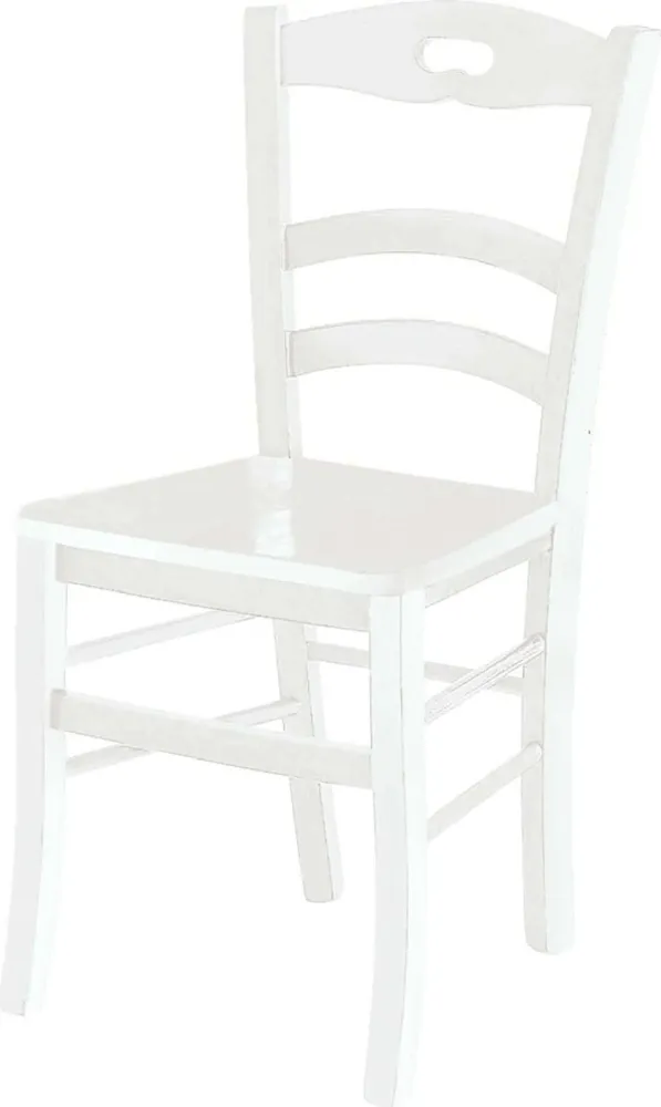 HELEN - sedia legno massello Bianco Milani Home