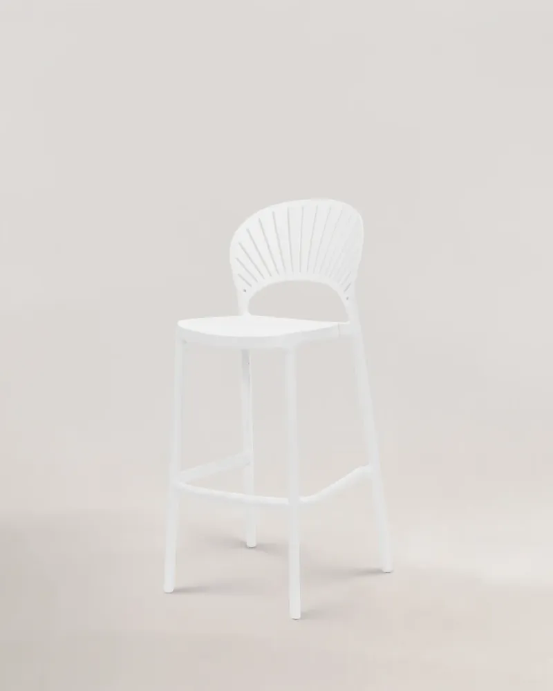 Hestia Bar sedia avorio bianco