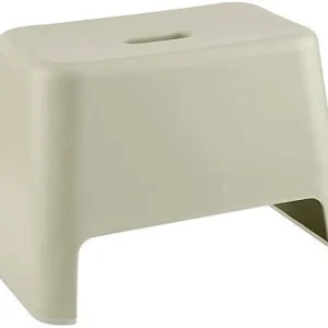 Sgabello multifunzionale Poggiapiedi imbottito Sgabello plastica semplice, materiali PP ecocompatibili, antiscivolo, forte...