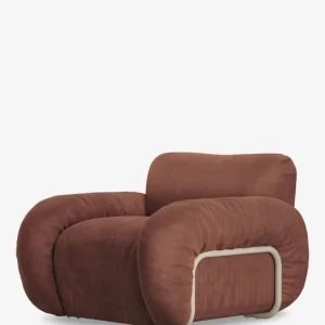 poltrona arc lounge velluto reale HKLIVING