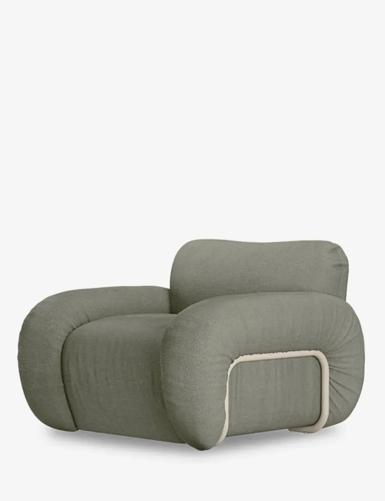 poltrona lounge arc lino HKLIVING