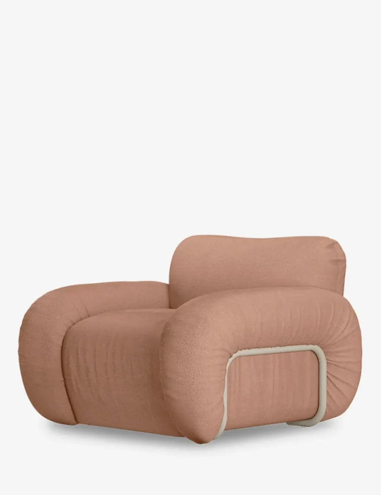 poltrona lounge arc lino HKLIVING
