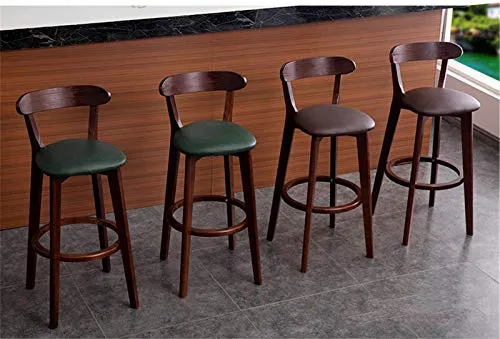 AYQ- Sedie da Cucina Legno da Pranzo, 71 Cm Sgabello da Colazione Sgabelli da Bar Stile retrò per Cucina Sala da Pranzo Pu...