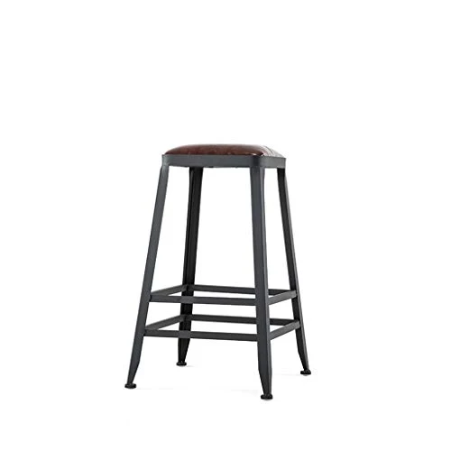 AYQ- Sgabello Toilette, Cuoio Sintetico impilabile Reception Sgabello Adatto Cucina e casa Locker Bar Stool Sedia da Recep...