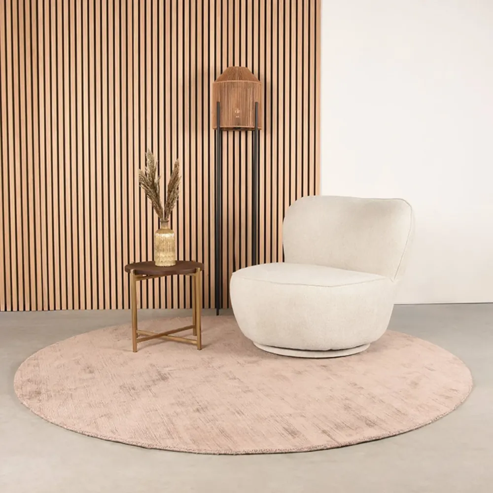 Poltrona Homestorecity Bunny - Beige - Bouclè