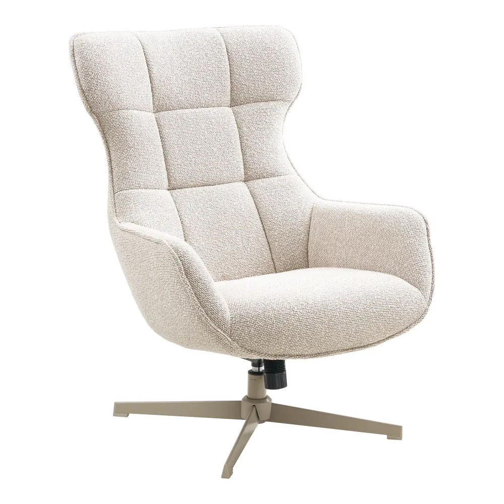 Poltrona Turin Lounge con funzione girevole House nordic