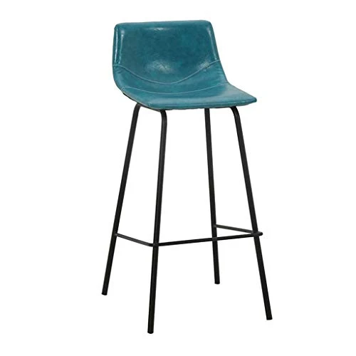 HUAXUE ZHXZHXMY Simple Family Stool Contro Altezza della Barra Sgabelli, lombo-sacrale, PU Imbottito Sedile Nero di Base M...