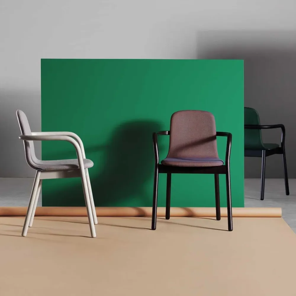 HUG ARMCHAIR Frassino naturale-beige