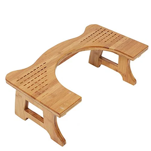 HYM Sgabello da Toilette Forma di U, Assistente per L'helper del Bagno Allevia Le Pile di Stitichezza