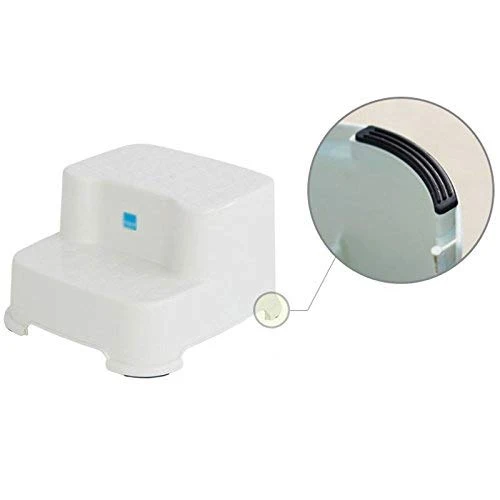 HYY-YY Bambini bianchi del bambino Stool, sgabello 2 Passo PP plastica ispessimento antiscivolo bagno Sgabello Poggiapiedi...