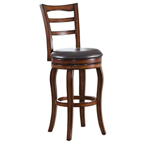 HYY-YY Sgabelli Legno Set Industriale Sgabello Alto (Confezione da 2) Patio Girevole Dining Chair (Colore: Brown, Dimensio...