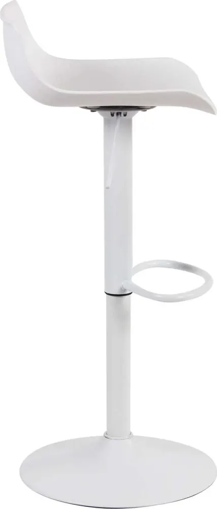 IAGO - set di 2 sgabelli alti metallo Bianco Milani Home
