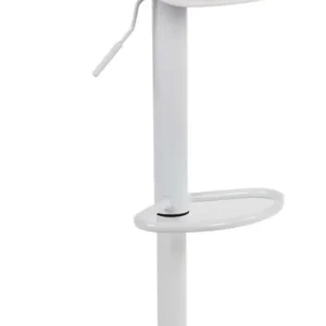 IAGO - sgabello alto metallo Bianco Milani Home