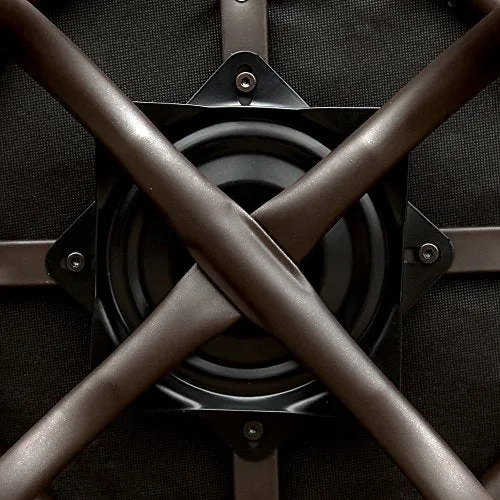 IKAYAA Sgabelli da Bar, Set 4 Sedie Industrial Sgabello Girevole Anticato con Schienale Metallo Cornice Sedia da Cucina Pr...
